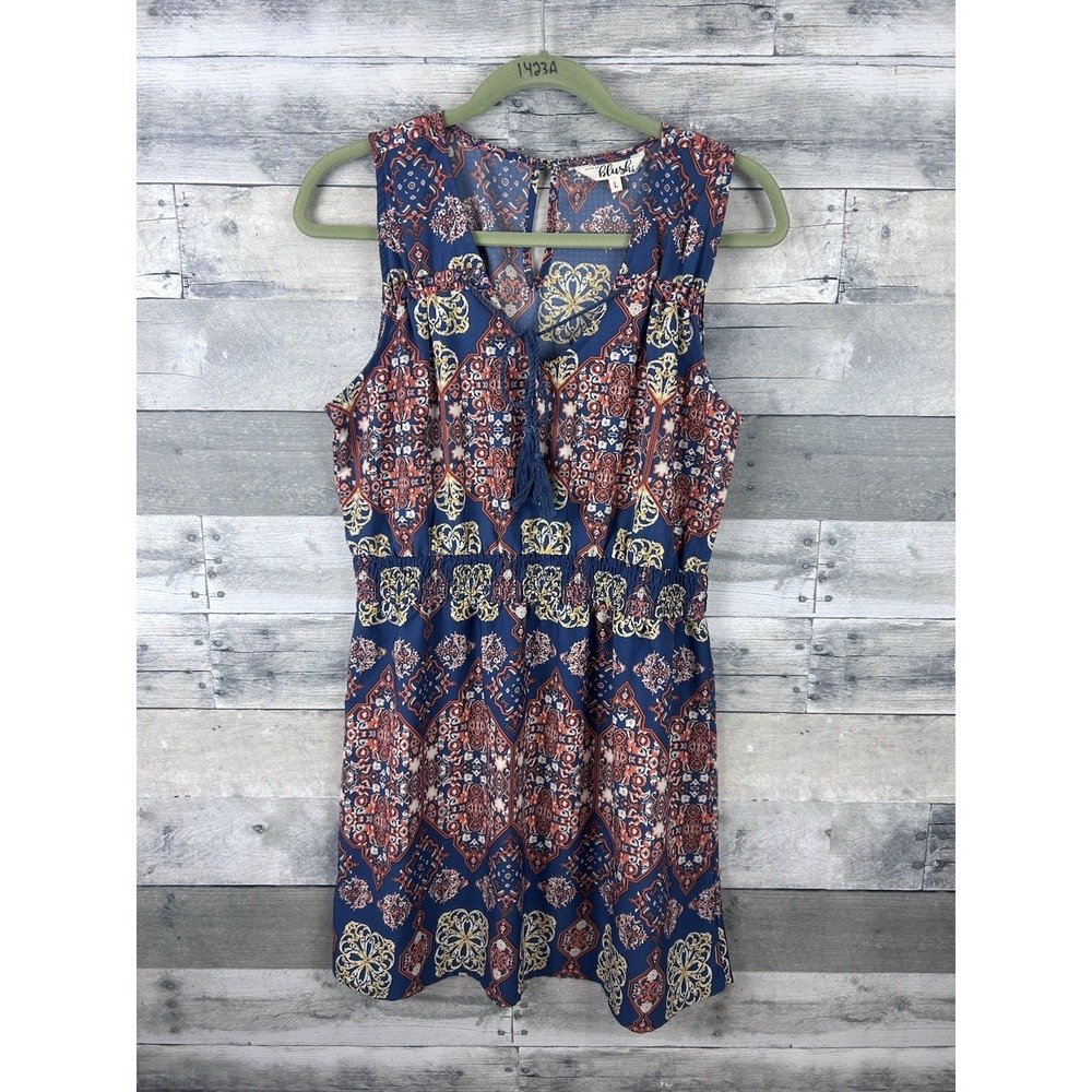 Blush Women's Large Sleeveless Dress